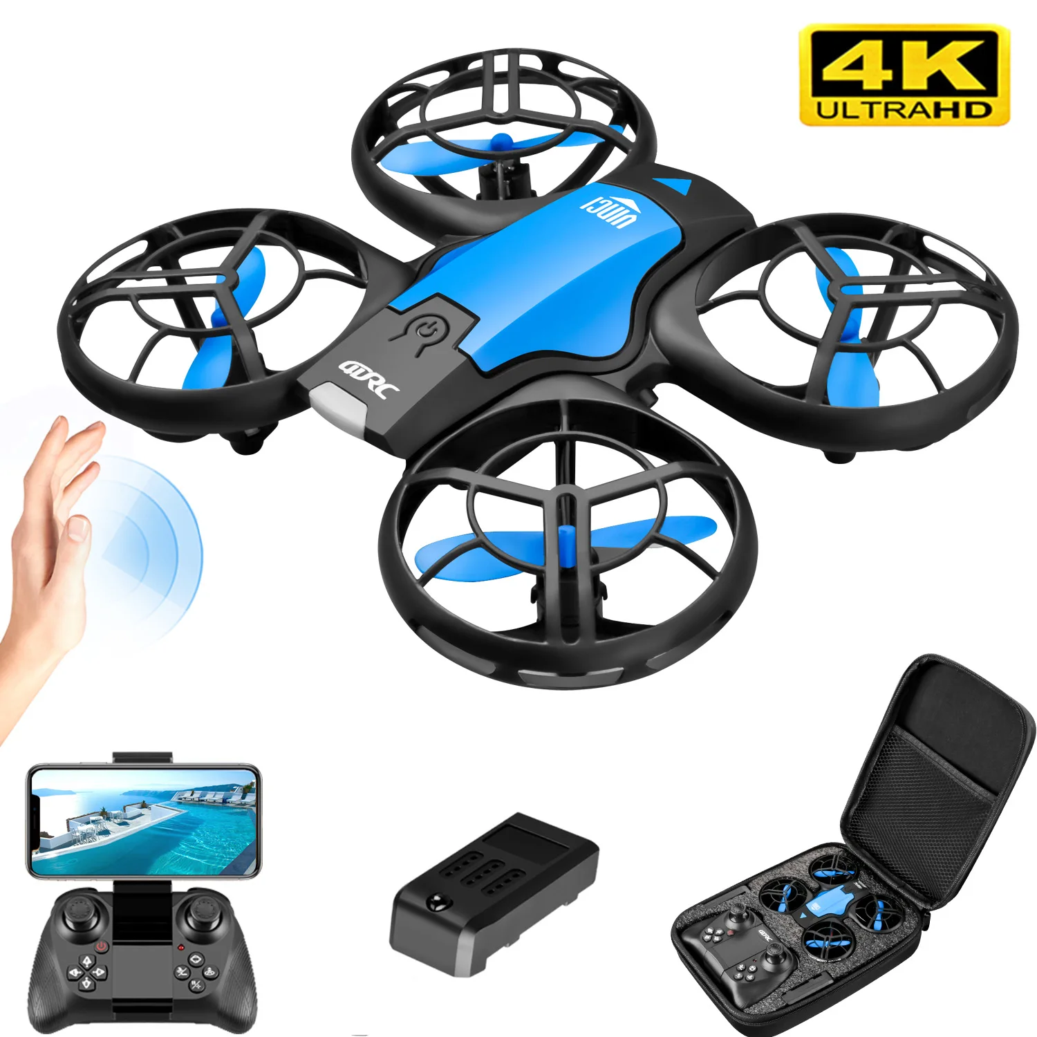 Drone Battery Case - V8 Drone Mini Baru 4K Profesional