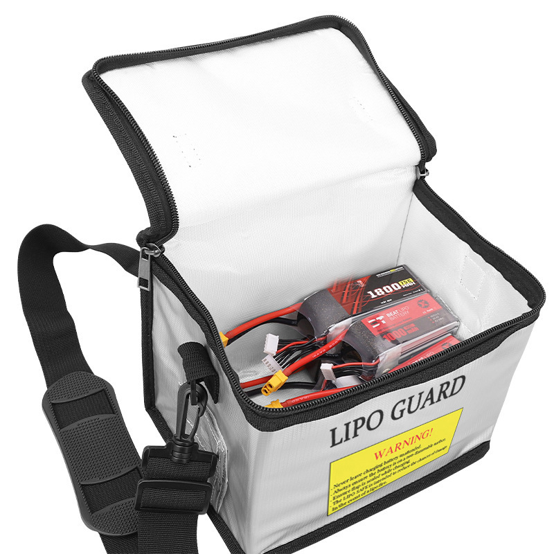 Lipo tas pengaman baterai port - Drone Battery Case ulasan dan harga