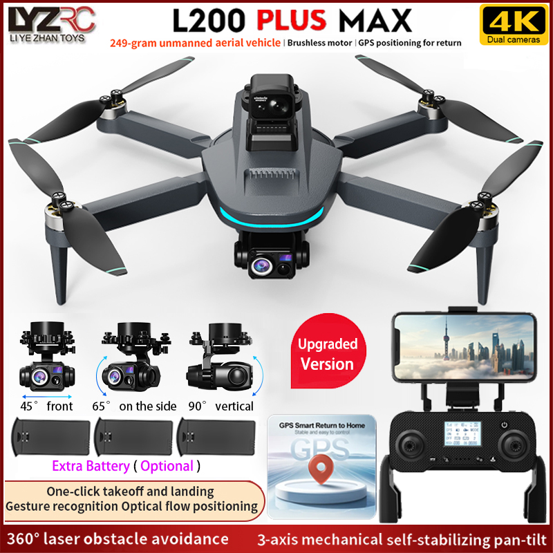 Drone GPS L200 PLUS MAX Baru 5 - Jjrc Drone X12 ulasan dan harga