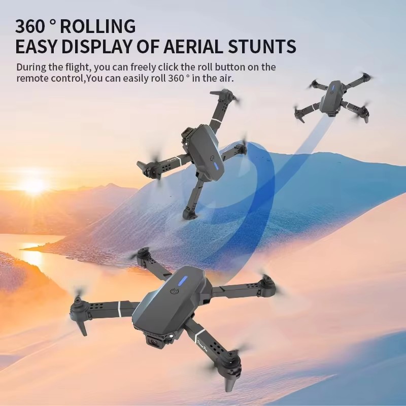 E88 Pro Drone Baru yang Diting - Eachine Drone E58 ulasan dan harga